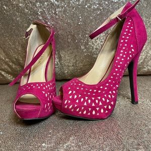 Fushia heels